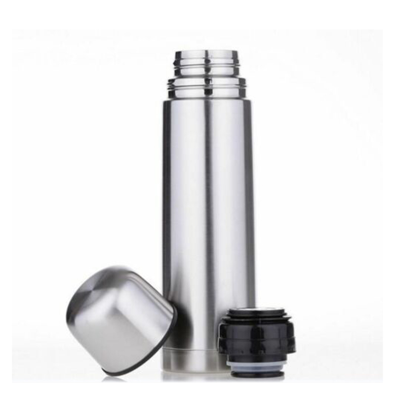Wholesale Classic Bullet Stainless Steel Vacuum Flask Thermos Large 500ml 750ml 1000ml Sports Pouch Hot Sport Water Bottle