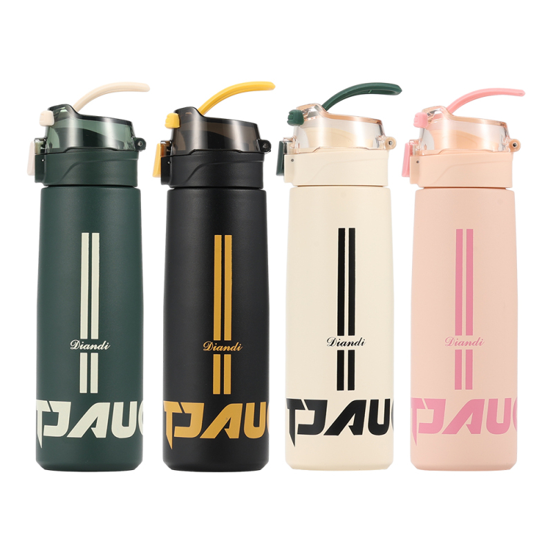 Wholesale Classic 304stainless Steel Vacuum Bottle With Silicone Handle