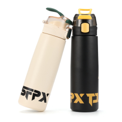 Wholesale Classic 304stainless Steel Vacuum Bottle With Silicone Handle