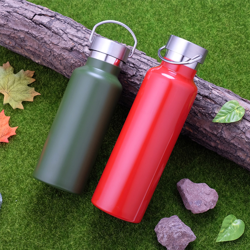 500ml 600ml 750ml 1000ml 24 Hour Thermal Insulation Stainless Steel Sports Thermos With Lid