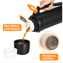 Wholesale Long-Lasting Insulation Vacuum Stainless Steel Travel Pot