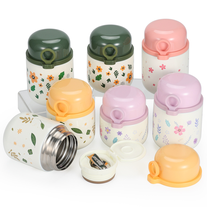 Portable Lunch Box Insulated Food Jar with Customized Logo for Back to School Food Flask Cold Kids Adults
