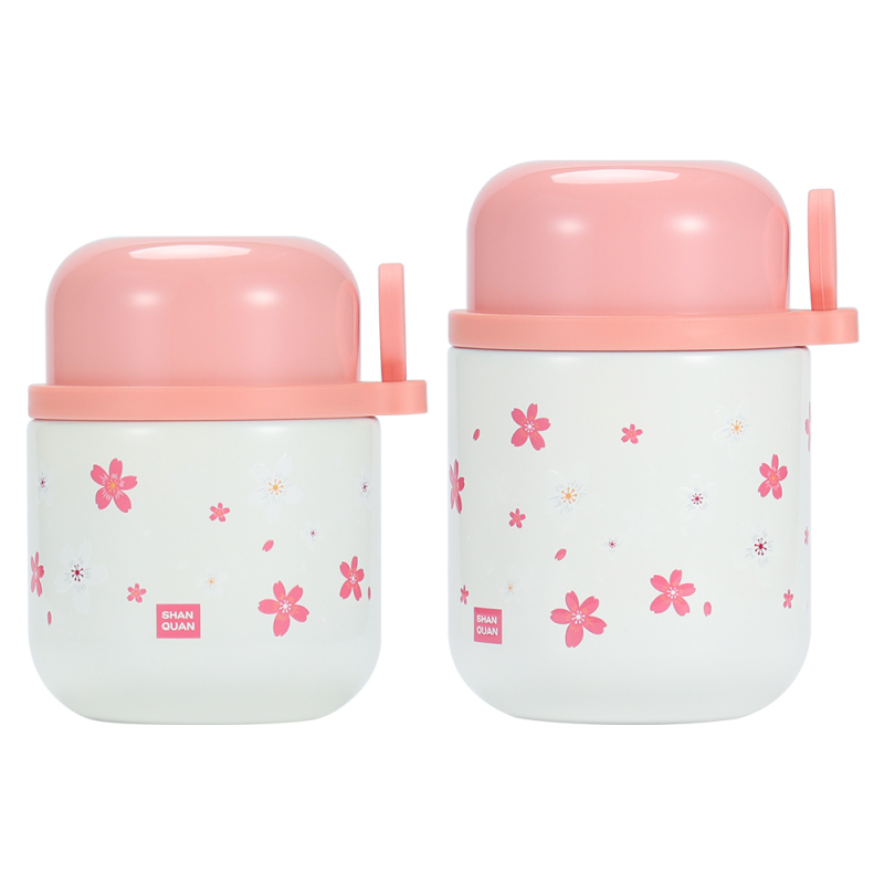 Portable Lunch Box Insulated Food Jar with Customized Logo for Back to School Food Flask Cold Kids Adults
