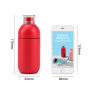 OLERD Portable Mini Thermos 280ml Hand Warmer Double Wall SS316 Insulated Vacuum Flask Water Bottle for Kids and Girls