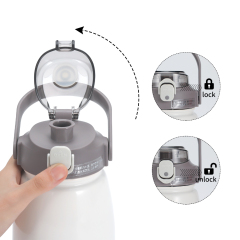 New Product Reusable Kids Stainless Steel Thermos Bottle With Diy Sticker