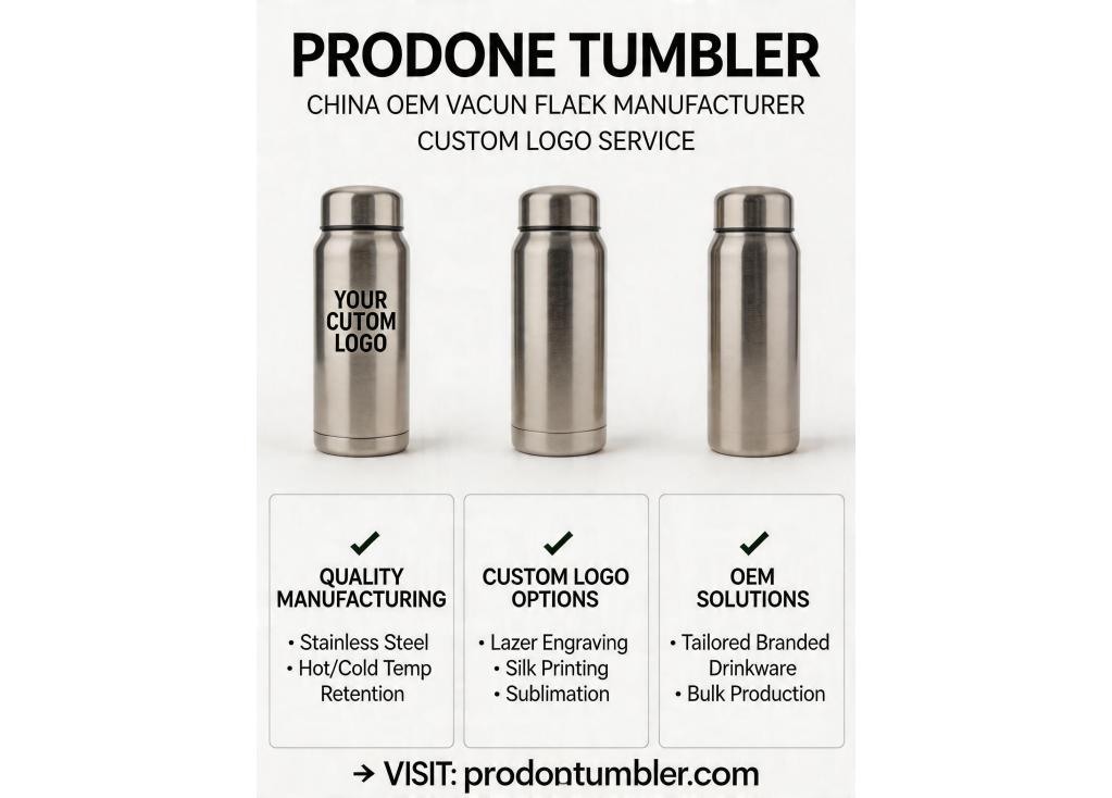 China OEM vacuum flask manufacturer with custom logo service