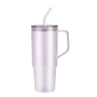 Hot 40 oz Plastic clear Color Tumbler Mug with Handle and Lid Reusable Juice Mug Travel Coffee Mug