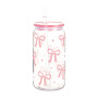 New Ins Custom 16oz Clear Juice Drinking Cup Bpa Free Reusable Plastic Tumbler Cup With Straw and Lid