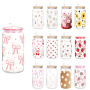 New Ins Custom 16oz Clear Juice Drinking Cup Bpa Free Reusable Plastic Tumbler Cup With Straw and Lid
