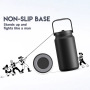 Customized Large Capacity 50oz Stainless Steel 304 Portable Sports Water Bottle Camping Coffee Travel Mug Tumbler Cups