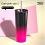 Big Capacity Hand Portable Sports Work Out Water Bottle Travel Coffee Mug with Straw