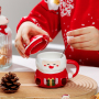 New Design 450ml Creative Santa Claus Christmas Ceramic Coffee Mug