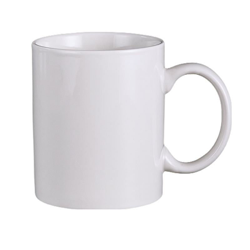 Custom Classic Blank Sublimation Ceramic Mug Personalized Tea Milk Cup Print Logo Gift Transfer Coffee Mug with Handle
