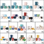 Custom Classic Blank Sublimation Ceramic Mug Personalized Tea Milk Cup Print Logo Gift Transfer Coffee Mug with Handle