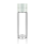 Wholesale Lid Double Wall Vacuum 280ml 380ml Glass Tea Bottle with Stainless Steel Tea Infuser