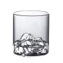 New Unique 175/300ml Borosilicate Glass Heat Resistant Iceberg Whiskey Glasses