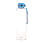 High Quality 600ml Reusable Borosilicate Glass Water Bottle Travel Friendly with Macron Shaped Lid