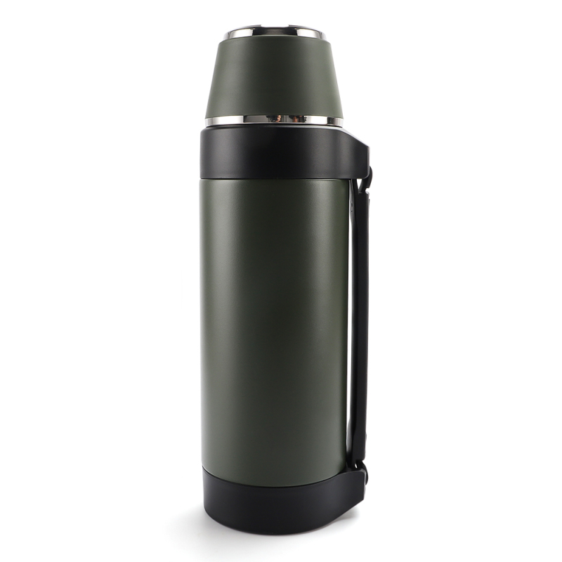 Powder Coating Tea Flask Double Wall Vacuum Large Stainless Travel Pot Large Vacuum 304 Stainless Thermos Travel Flask