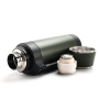 Powder Coating Tea Flask Double Wall Vacuum Large Stainless Travel Pot Large Vacuum 304 Stainless Thermos Travel Flask