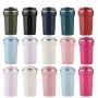 380ML 510ML Double Walled Stainless Steel Travel Coffee Car Mug Thermal Coffee Thermos with Lid