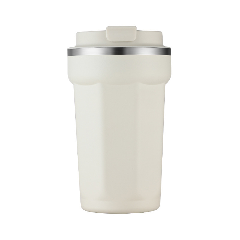 380ML 510ML Double Walled Stainless Steel Travel Coffee Car Mug Thermal Coffee Thermos with Lid