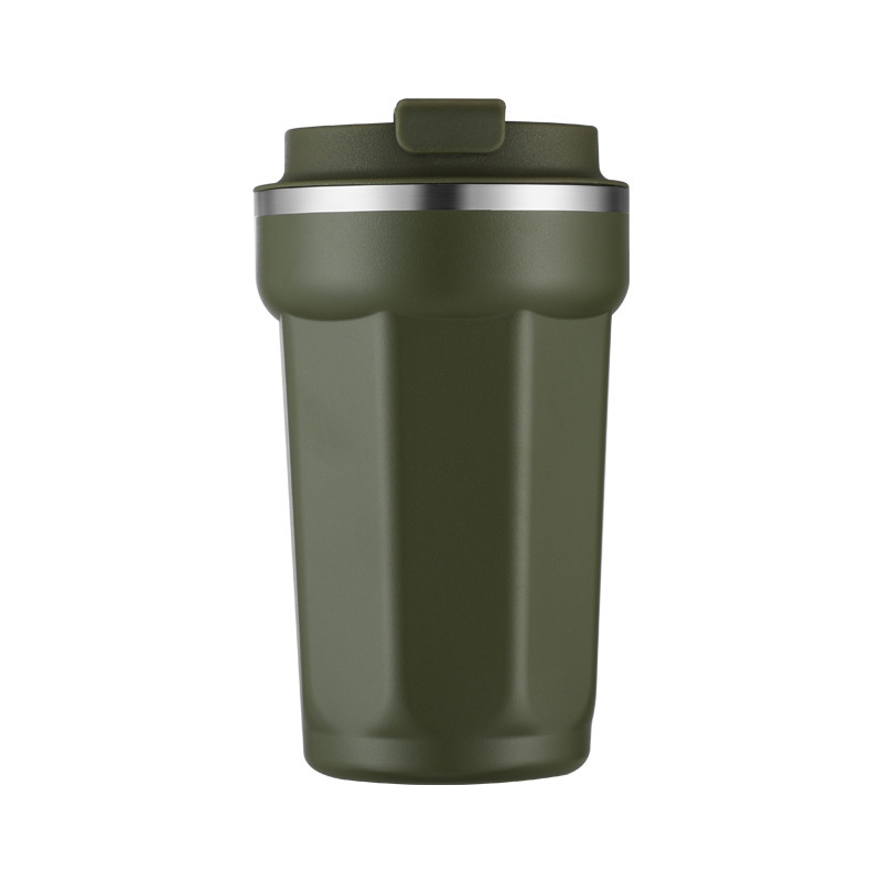 380ML 510ML Double Walled Stainless Steel Travel Coffee Car Mug Thermal Coffee Thermos with Lid