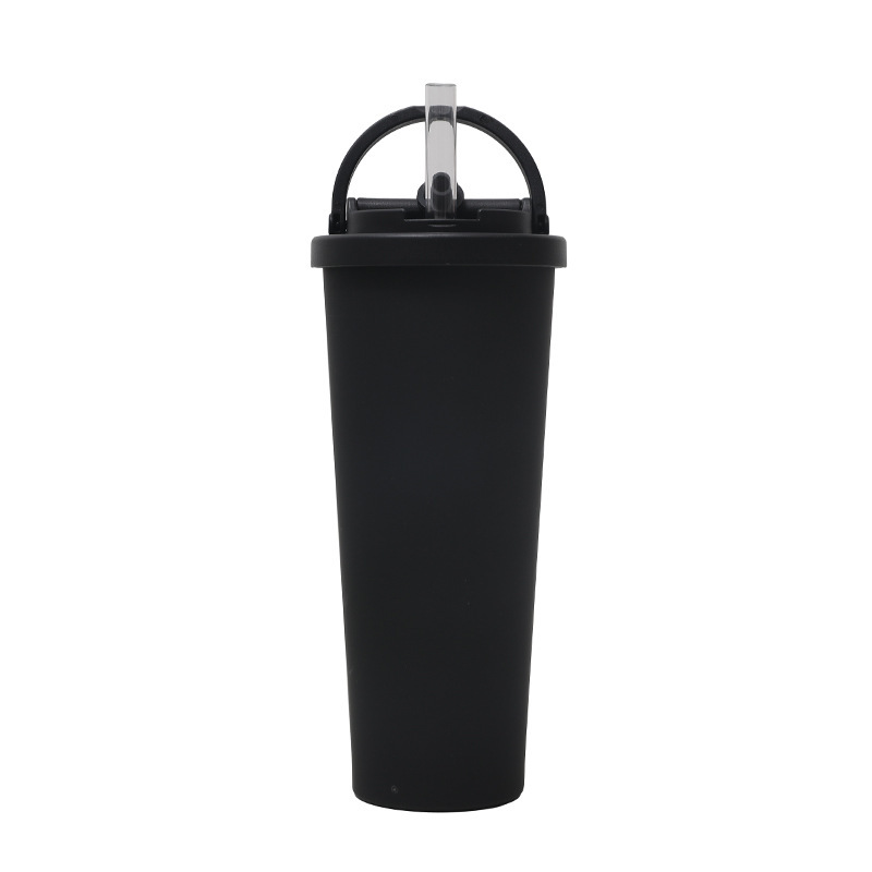 Customized 830ml Insulated Double Wall 316 Stainless Steel Coffee Tumblers with Lid and Straw
