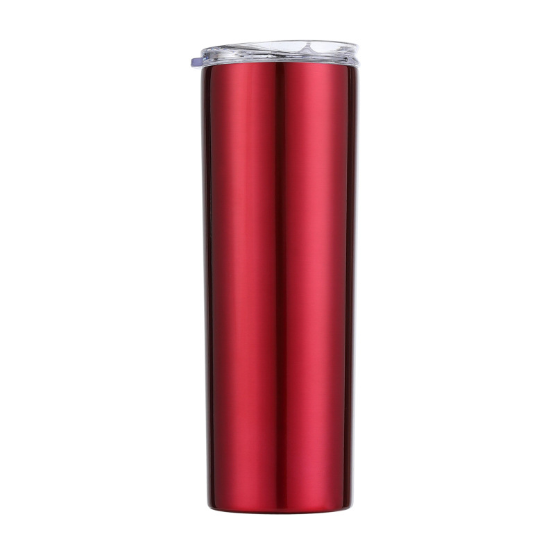 Wholesale 20oz Stainless Steel Insulated Slim Skinny Tumbler Coffee Water Beer Tea Wine Cups for Travel for Gifts