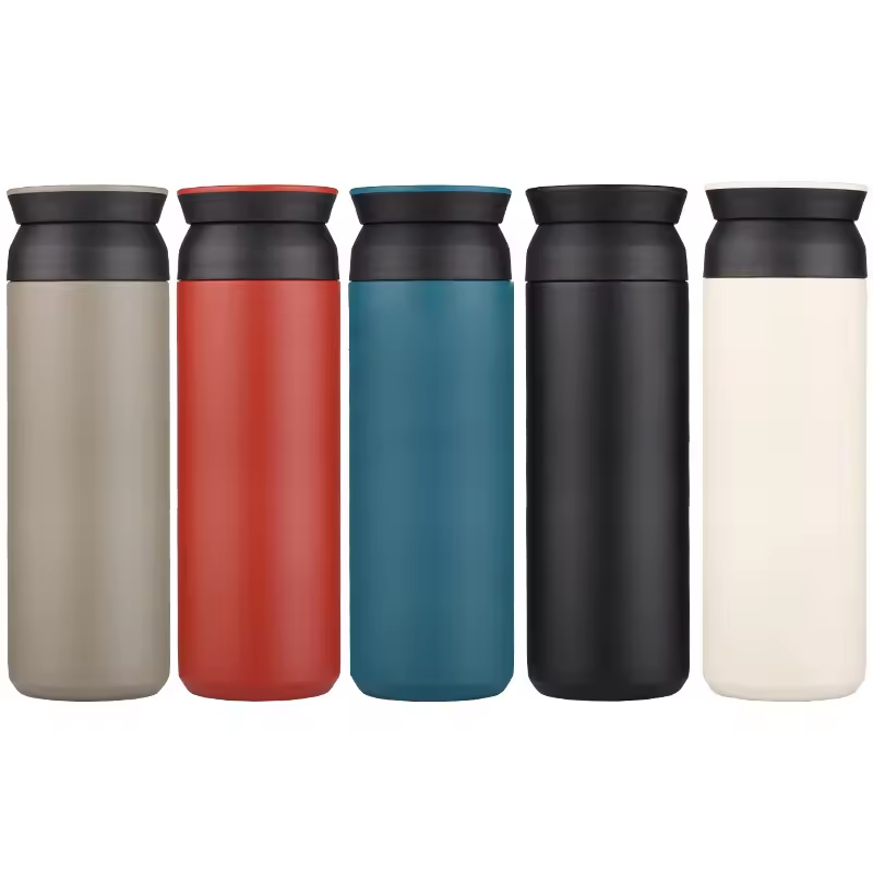 High Quality 500ml Vacuum Insulated Water Bottle 304 Stainless Steel Tumbler Travel Coffee Mug With Lid