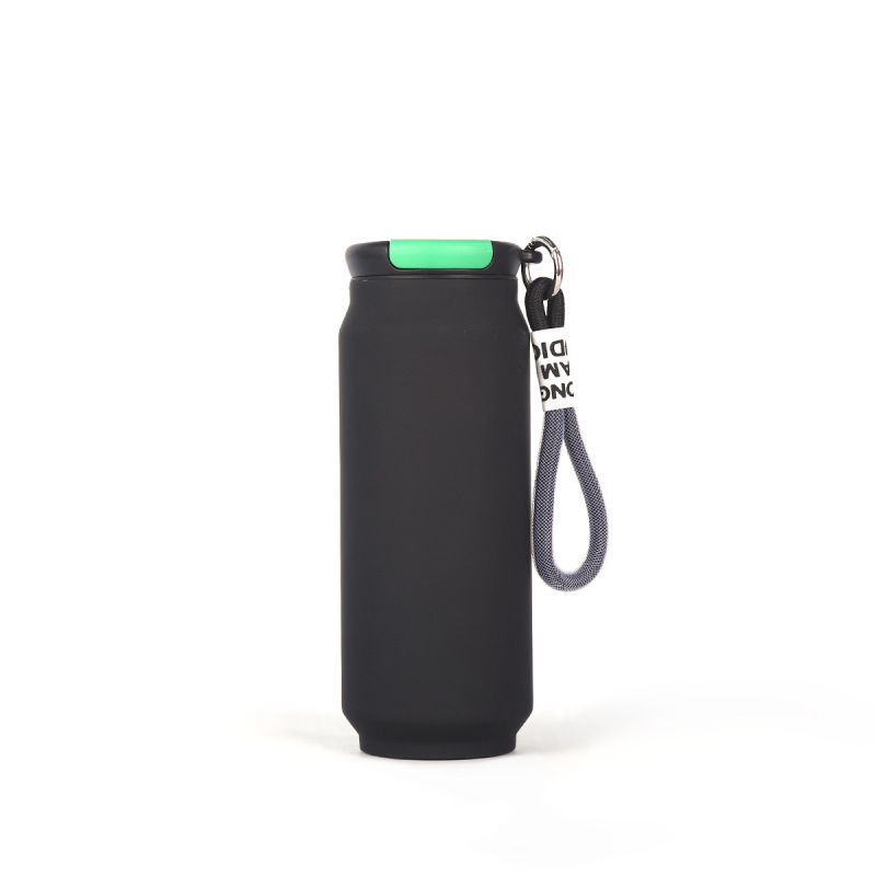 Custom 500ml Portable Thermos Cup 304 Stainless Steel Double-layer Vacuum Can Cup Can Water Direct Drinking Gym