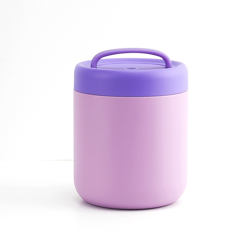 Eco-Friendly 304 Stainless Steel  Thermos Lunch Box Food Warmer Container Soup Lunch Jar Storage Jars Family