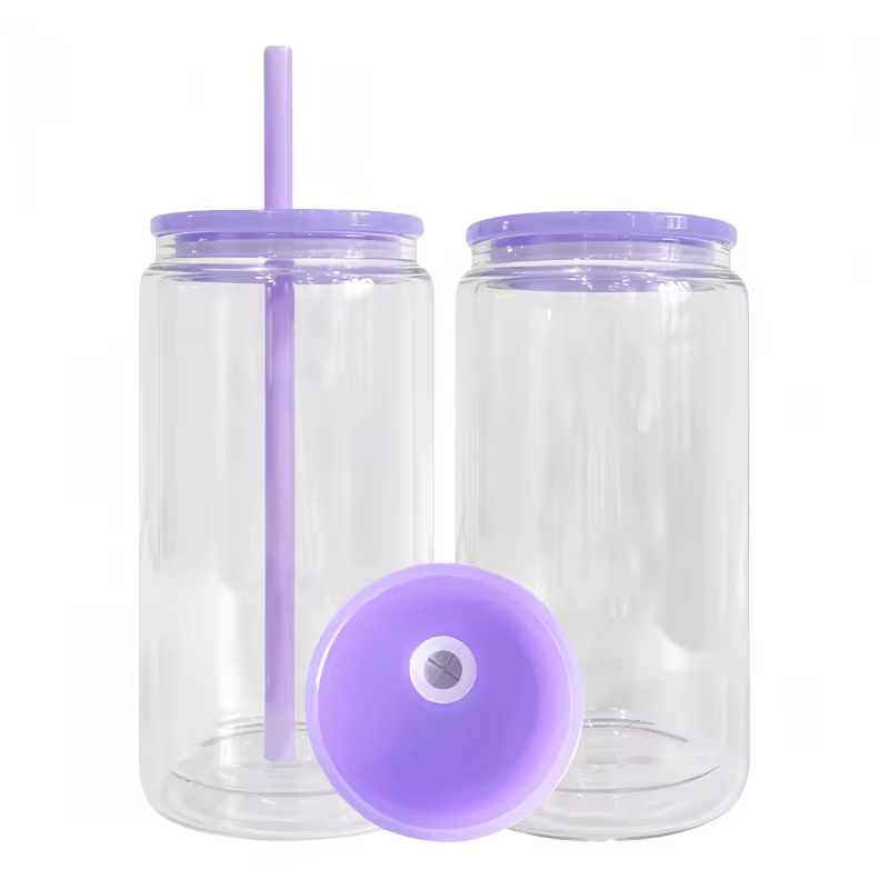 Colorful Fashionable Portable Glass Drinking Bottle Shape Glass Bottle Free Fruit Water Bottle