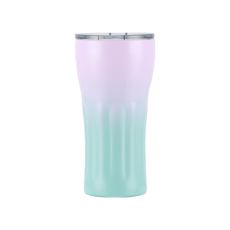 Unbreakable Slim Total Straight Double Walled Stainless Steel Water Beer Coffee Sublimation Tumbler