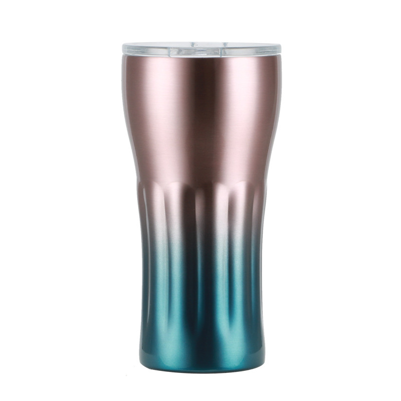 Unbreakable Slim Total Straight Double Walled Stainless Steel Water Beer Coffee Sublimation Tumbler