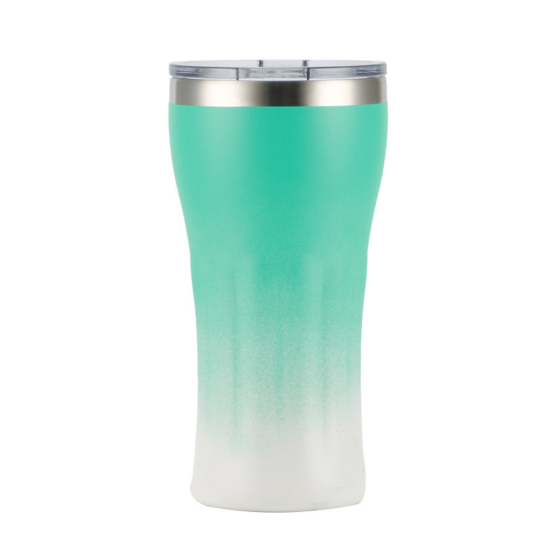 Unbreakable Slim Total Straight Double Walled Stainless Steel Water Beer Coffee Sublimation Tumbler