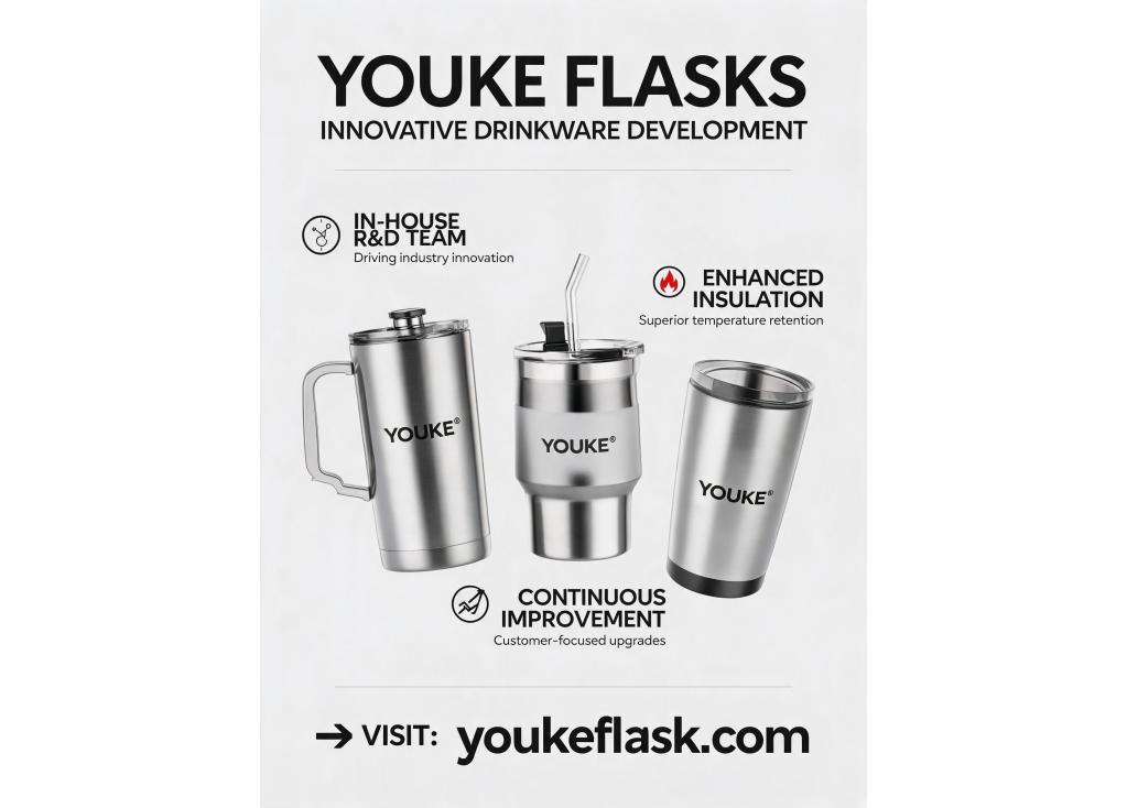 Do you have an in-house R&D team for developing new drinkware products and improving existing ones?