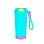 Customized logo 590ml Student Thermos Leakproof Backpack Cup with 12H Insulation BPA-Free 304 Stainless Steel Water Cup