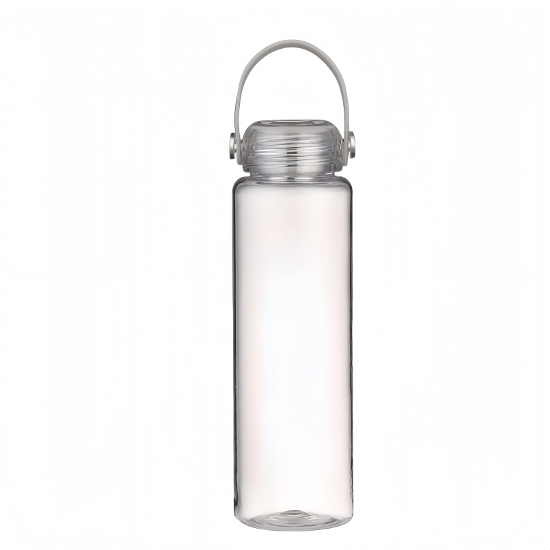 New Model 420ml Eco Friendly Bpa Free Clear Drinking Cup Leakproof Recycle Sports Plastic Fruit Water Bottle With Lid