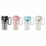 Custom Logo Cute Printing Child Drinking BPA Free Children Plastic Kids Water Bottle with Straw for Kid School Travel