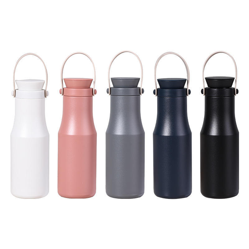 New Arrival Sports 470ml Leak Proof Durable Vacuum Insulated Double Walled Insulated Stainless Steel Water Bottle