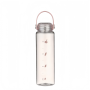 New Model 420ml Eco Friendly Bpa Free Clear Drinking Cup Leakproof Recycle Sports Plastic Fruit Water Bottle With Lid