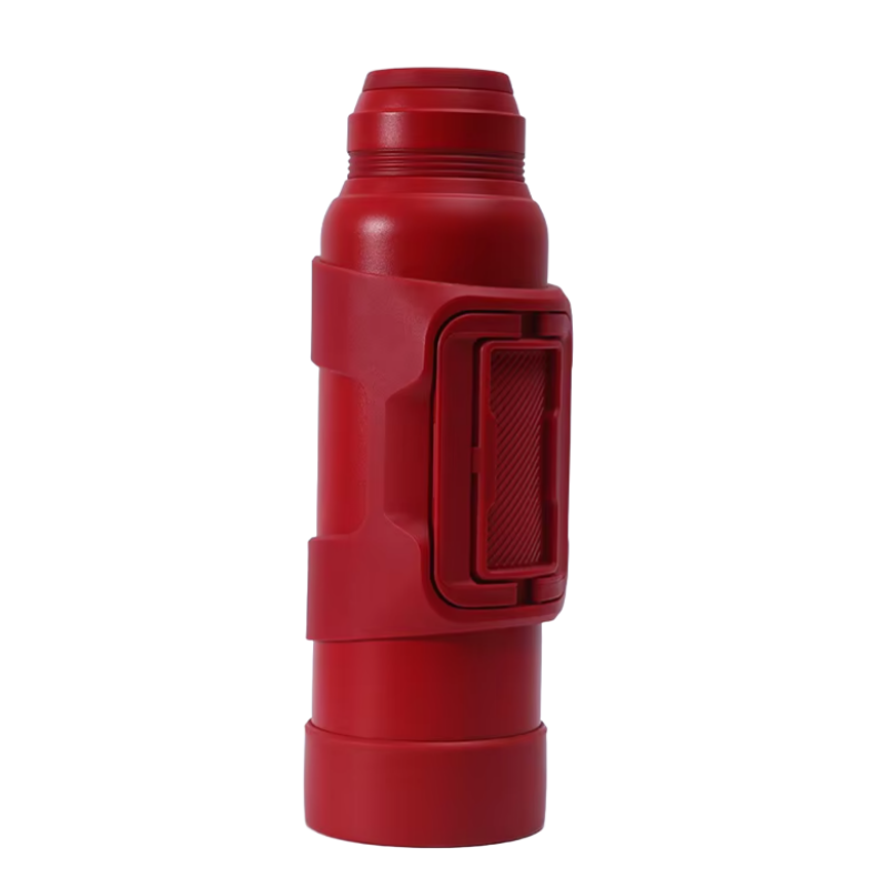 Large Capacity 316 Stainless Steel Thermos 1.3L Vacuum Flask Portable Cup Handle Grip Outdoors Sports Water Bottle for Camping