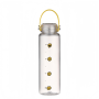 New Model 420ml Eco Friendly Bpa Free Clear Drinking Cup Leakproof Recycle Sports Plastic Fruit Water Bottle With Lid