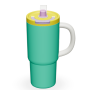 Tumbler Double Wall Vacuum Reusable Large Capacity Ice Tumbler Beer Coffee with Lids Straw Mug
