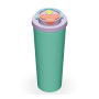 Customized 830ml Insulated Double Wall 316 Stainless Steel Coffee Tumblers with Lid and Straw