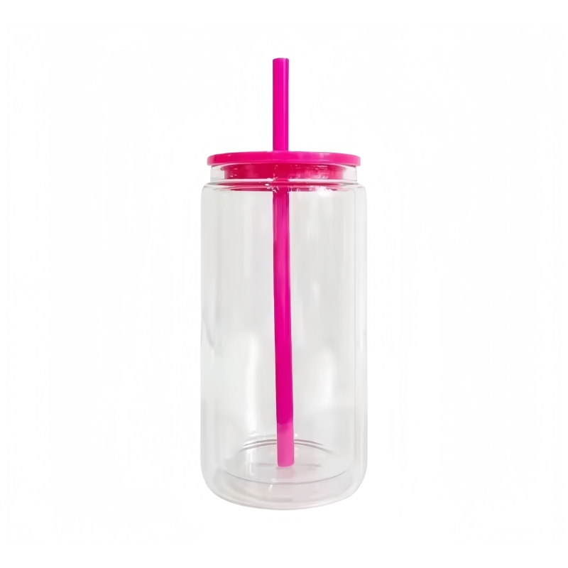 Colorful Fashionable Portable Glass Drinking Bottle Shape Glass Bottle Free Fruit Water Bottle