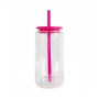 Colorful Fashionable Portable Glass Drinking Bottle Shape Glass Bottle Free Fruit Water Bottle