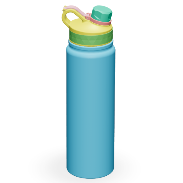 Wholesale Portable Large Capacity Double Wall Stainless Steel Vacuum Flask Sports Insulated Water Bottle