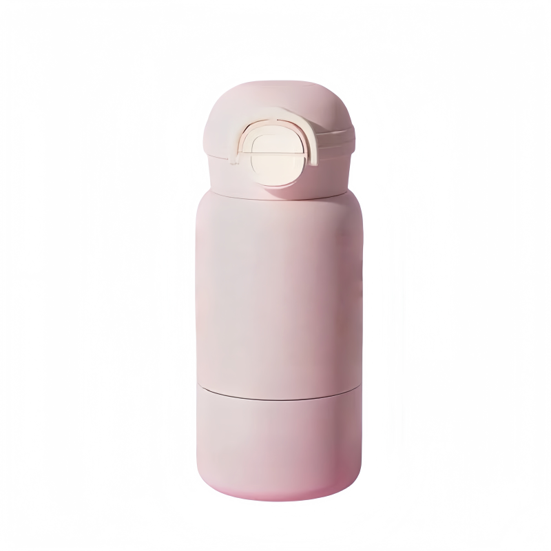 Factory Hot Sale Bpa Free Cute Kids 520ml Double Wall Insulated Sipper Spill-proof Water Bottle for School