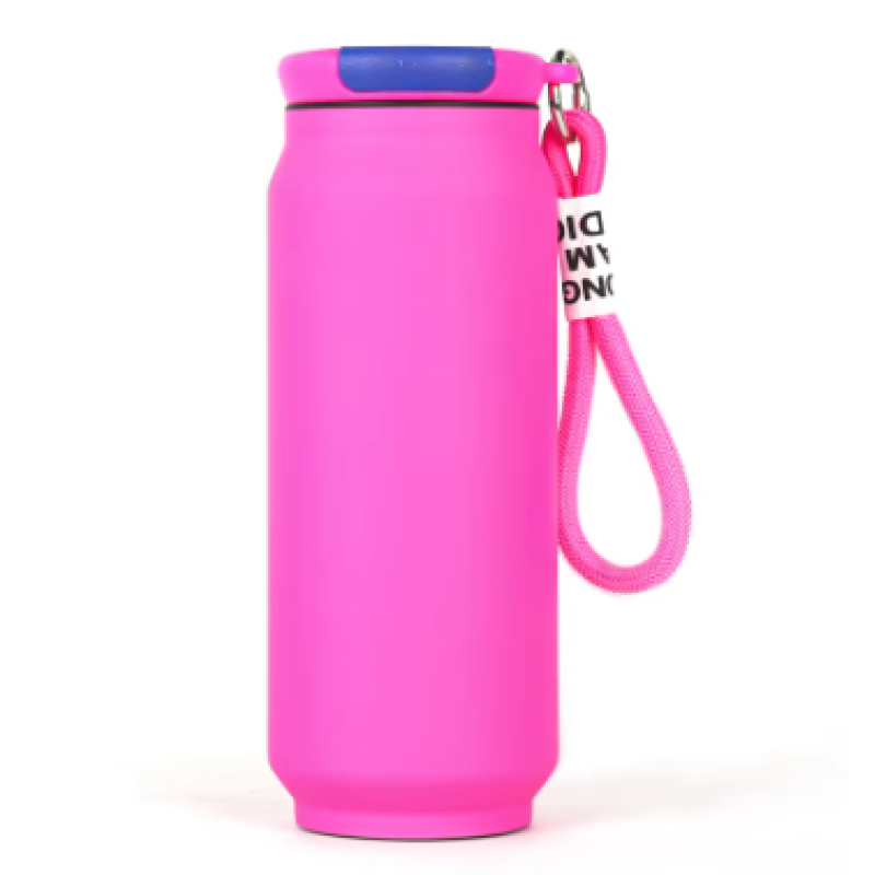 Custom 500ml Portable Thermos Cup 304 Stainless Steel Double-layer Vacuum Can Cup Can Water Direct Drinking Gym
